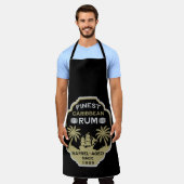 Tablier Boisson de rhum Anniversaire sur la colline (Porté)