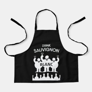 Tablier Boisson de vin Sauvignon Blanc