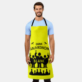 Tablier Boisson de vin Sauvignon Blanc (Porté)