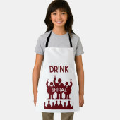 Tablier Boissons de vins de Shiraz (Insitu)