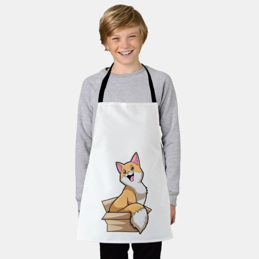 Tablier Boîte à chat (Porté)