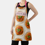 Tablier Bol de spaghetti personnalisé pour gourmets (Insitu)