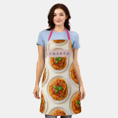Tablier Bol de spaghetti personnalisé pour gourmets (Porté)