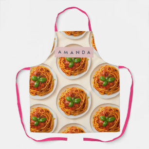 Tablier Bol de spaghetti personnalisé pour gourmets