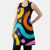 Tablier Bold Geometric Circles (Insitu)