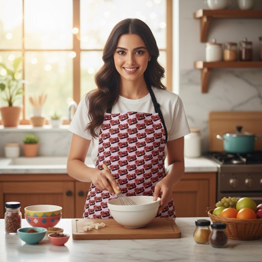 Tablier Bombe cerise