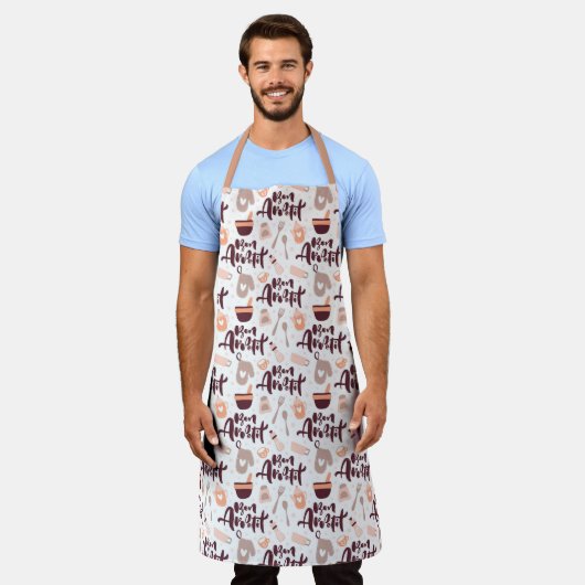 Tablier Bon appétit (Porté)