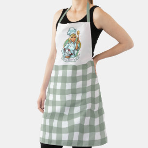 Tablier Bon Appetit Chef avec En vichy Motif