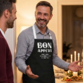 Tablier Bon appétit et Bienvenue chez nous