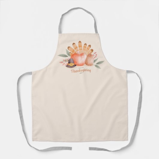 Tablier Bon thanksgiving (Recto)