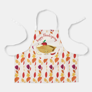 Tablier Bon thanksgiving Apple Pie Automne Feuilles de des