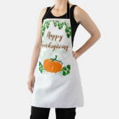 Tablier Bon thanksgiving avec Citrouille (Insitu)