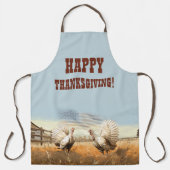 Tablier BON THANKSGIVING ! Don d'homme modifiable (Recto)