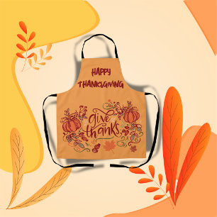 Tablier Bon thanksgiving Donner Merci