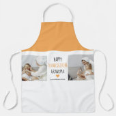 Tablier Bon thanksgiving photo Collage moderne grand-mère (Recto)