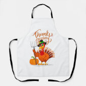 Tablier Bon thanksgiving Turquie (Recto)