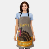 Tablier Bon thanksgiving Turquie Apron (Porté)