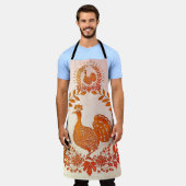 Tablier Bon thanksgiving Turquie Apron (Porté)