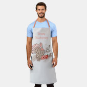 Tablier Bon thanksgiving Turquie Apron (Porté)