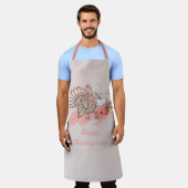 Tablier Bon thanksgiving Turquie Apron (Porté)