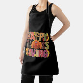 Tablier Bon thanksgiving Turquie Drôle saison Citrouille (Insitu)