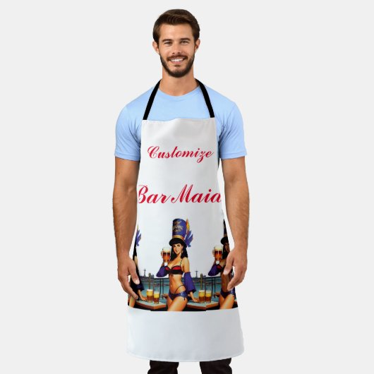 Tablier Bonafide barre serveuse Thunder_Cove (Porté)