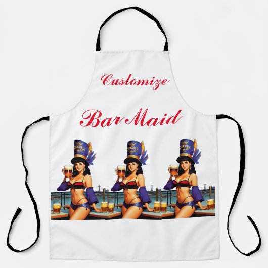 Tablier Bonafide barre serveuse Thunder_Cove (Recto)