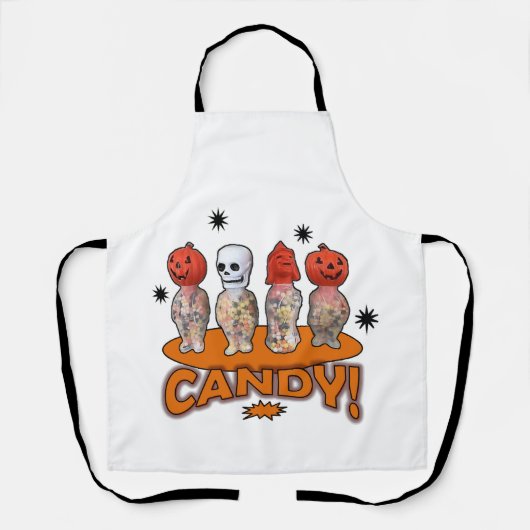 TABLIER BONBONS D'HALLOWEEN (Recto)