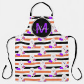 Tablier Bonbons fantômes Halloween (Recto)