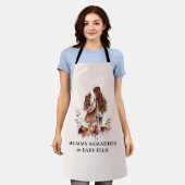 Tablier Bond adorable maman et fille (10) (Porté)