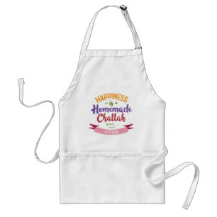 Tablier Bonheur Floral Fantaisiste est fait maison Challah