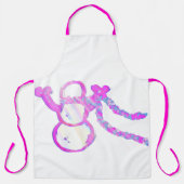 Tablier bonhomme de neige (Recto)