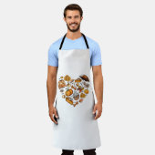 Tablier Bonjour Automne Feuilles De L'Automne Cosy Automne (Porté)