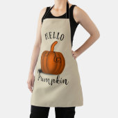 Tablier bonjour citrouille (Insitu)