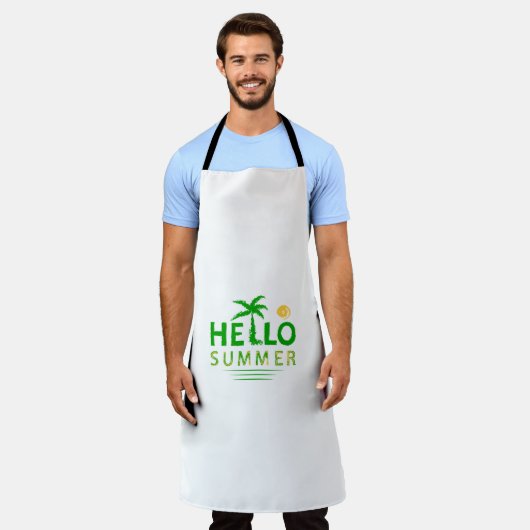 Tablier Bonjour été (Porté)