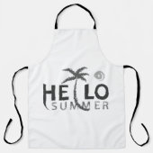 Tablier Bonjour été (Recto)