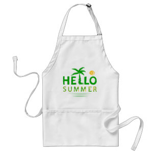 Tablier Bonjour été