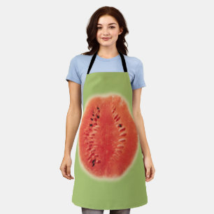 Tablier Bonjour l'été - Pastèque Frais Délicieux Design de