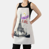 Tablier Bonjour Paris coloré (Insitu)