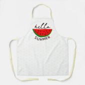 Tablier Bonjour Summer Apron avec Watermelon (Recto)