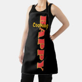 Tablier Bonne Cuisine Chef Noir (Insitu)