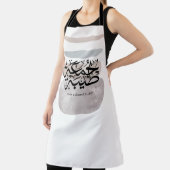 Tablier Bonne fête bénie – Calligraphie arabe Thuluth (Insitu)