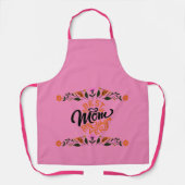 Tablier Bonne fête des mères Meilleure maman jamais (Recto)