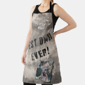 Tablier Bonne fête des pères : chef-d’oeuvre urbain (Insitu)