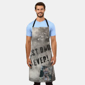 Tablier Bonne fête des pères : chef-d’oeuvre urbain (Porté)