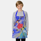 Tablier Bonne fille avec les oiseauxPrintemps de l'Apron (Porté)