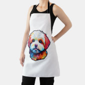 Tablier Bonne frise bichon (Insitu)