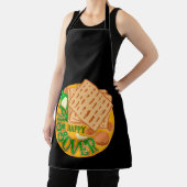 Tablier Bonne Pâque Avec Jolie Fête Juive Matzo (Insitu)