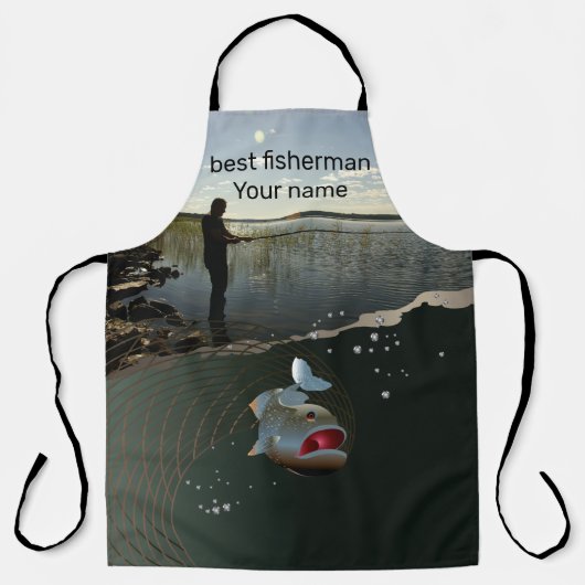 Tablier Bonne pêche (Recto)