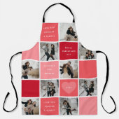 Tablier Bonne Valentines Jour 9 Grille photo (Recto)